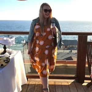 Plus Size Floral Dress